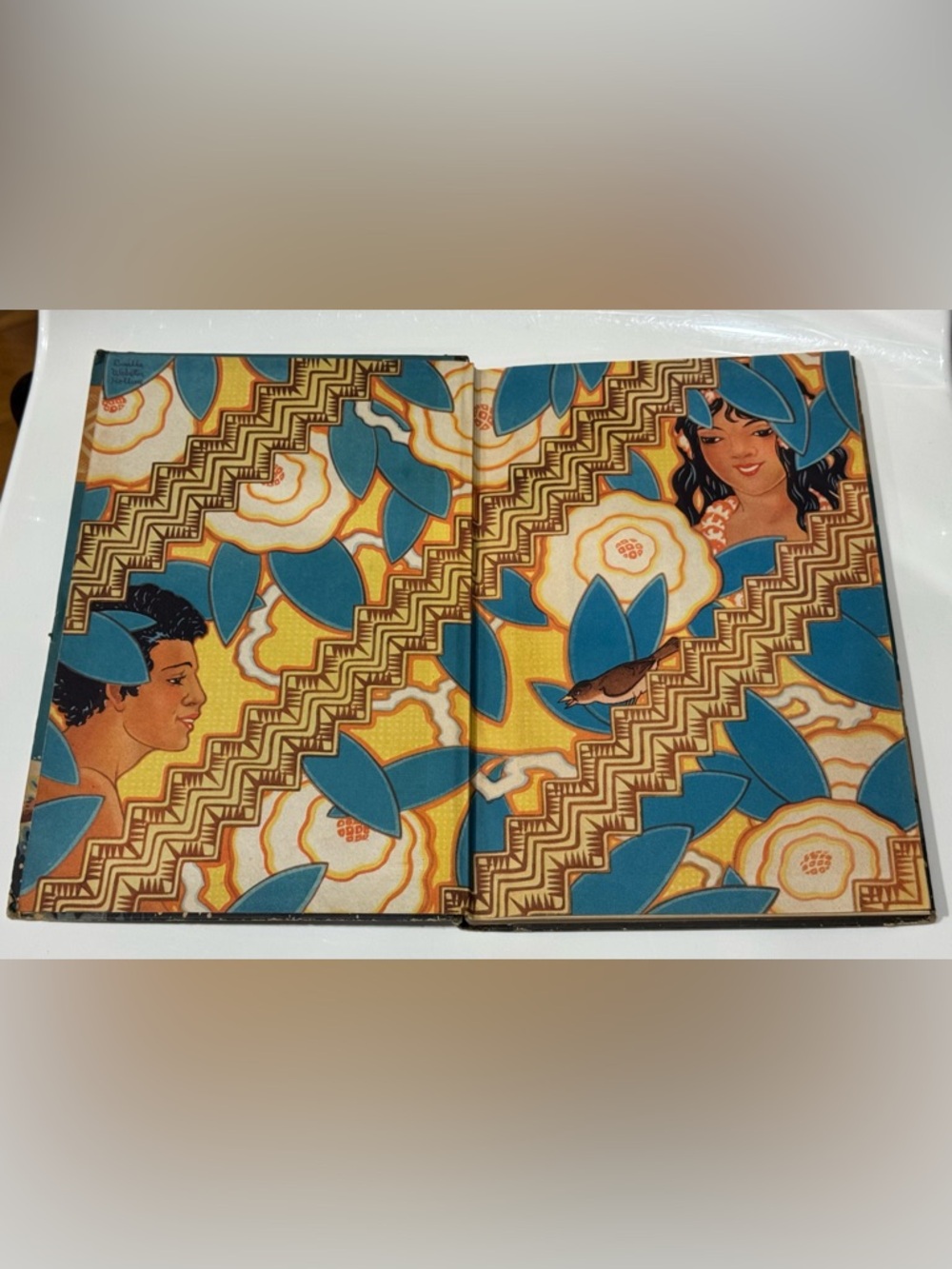 Vintage 1928 KIMO by Alice Cooper Bailey, Hawaii color illustrations HC book - Picture 4 of 16